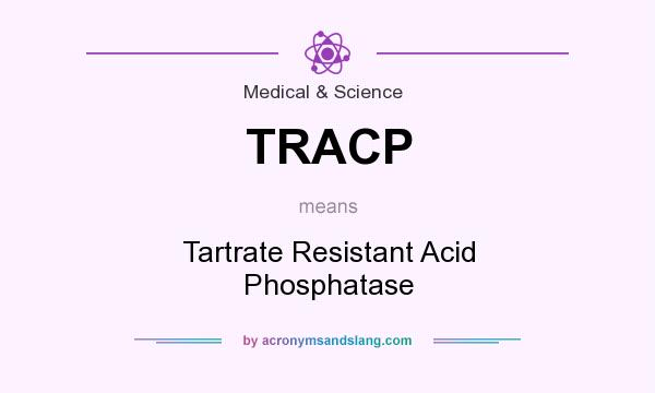 What does TRACP mean? It stands for Tartrate Resistant Acid Phosphatase