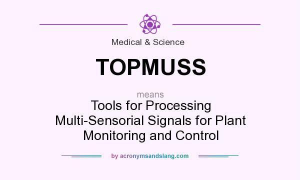 What does TOPMUSS mean? It stands for Tools for Processing Multi-Sensorial Signals for Plant Monitoring and Control