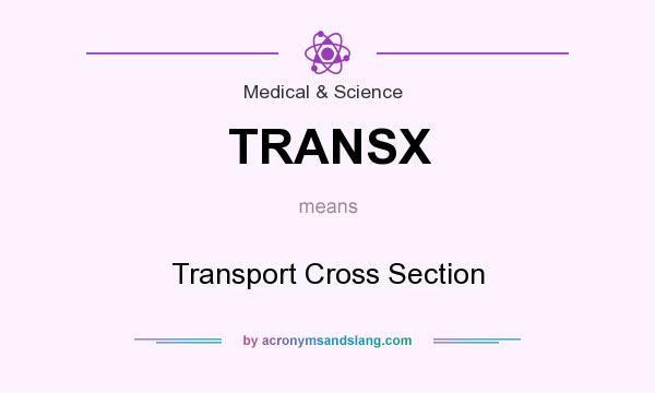 What does TRANSX mean? It stands for Transport Cross Section
