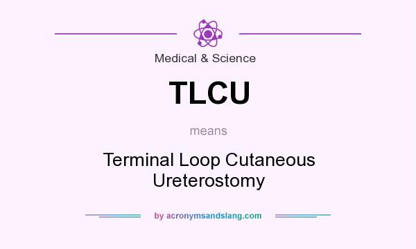 What does TLCU mean? It stands for Terminal Loop Cutaneous Ureterostomy
