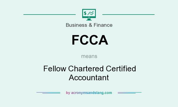 What does FCCA mean? It stands for Fellow Chartered Certified Accountant