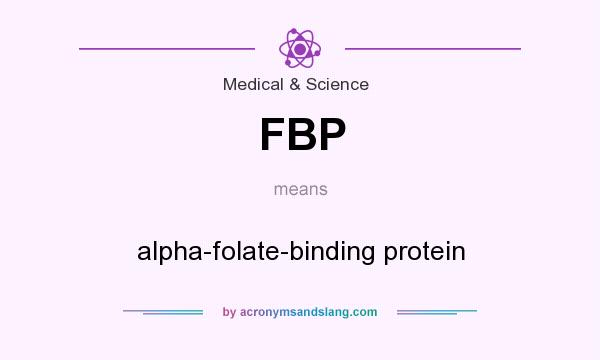What does FBP mean? It stands for alpha-folate-binding protein