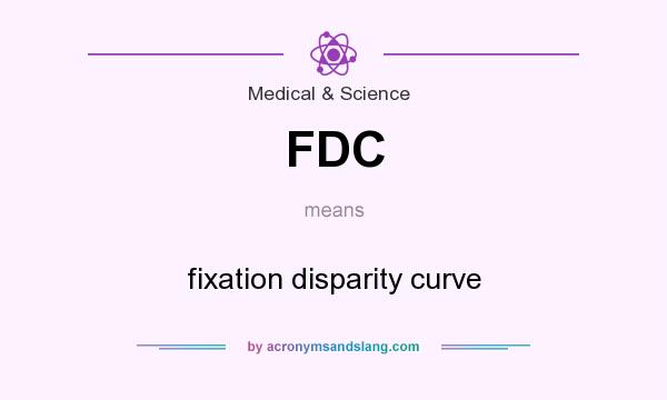 What does FDC mean? It stands for fixation disparity curve