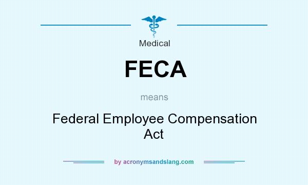 What does FECA mean? It stands for Federal Employee Compensation Act