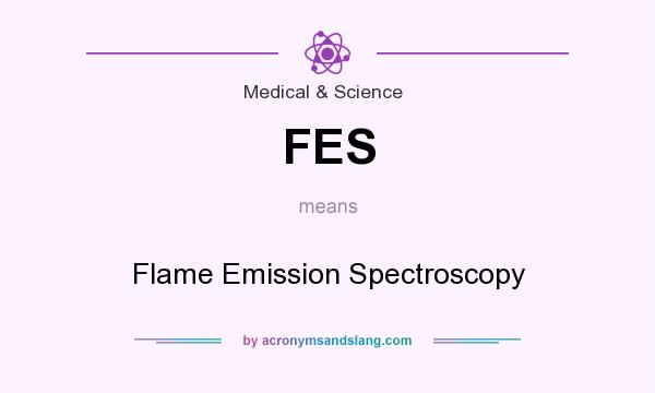 What does FES mean? It stands for Flame Emission Spectroscopy