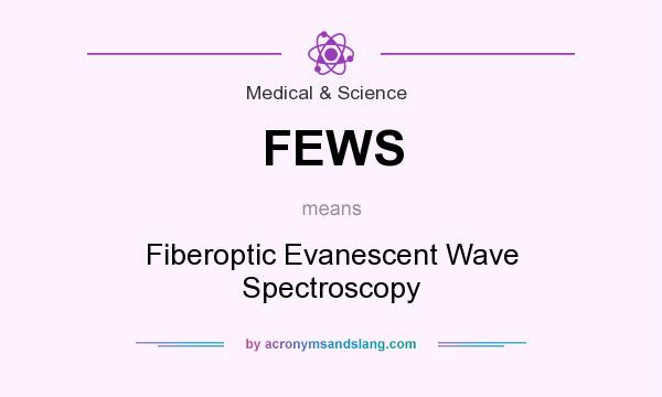 What does FEWS mean? It stands for Fiberoptic Evanescent Wave Spectroscopy