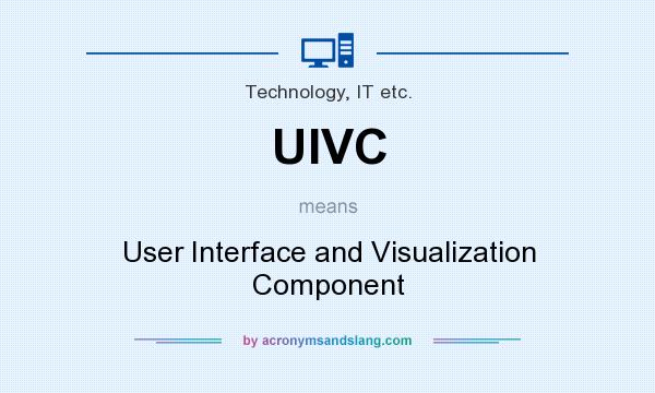 What does UIVC mean? It stands for User Interface and Visualization Component