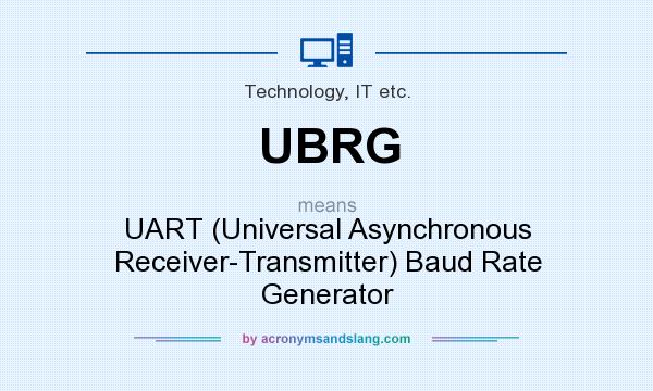 What does UBRG mean? It stands for UART (Universal Asynchronous Receiver-Transmitter) Baud Rate Generator