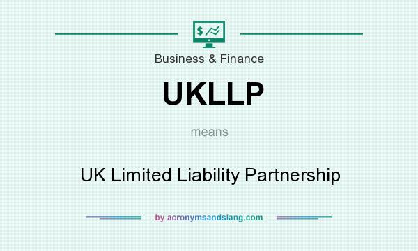 What does UKLLP mean? It stands for UK Limited Liability Partnership