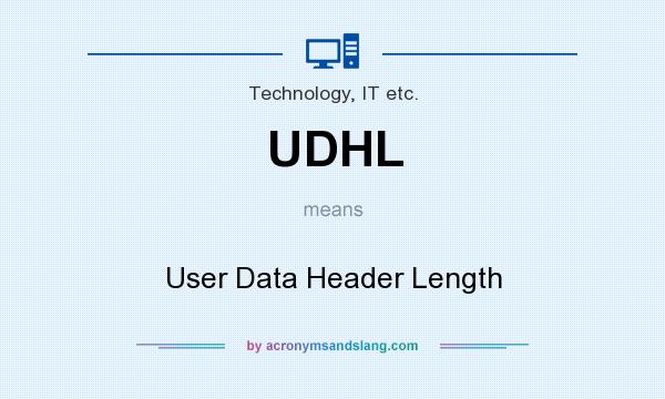 What does UDHL mean? It stands for User Data Header Length