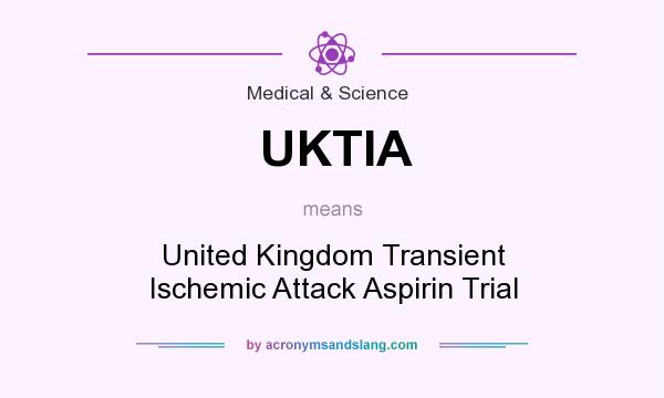What does UKTIA mean? It stands for United Kingdom Transient Ischemic Attack Aspirin Trial