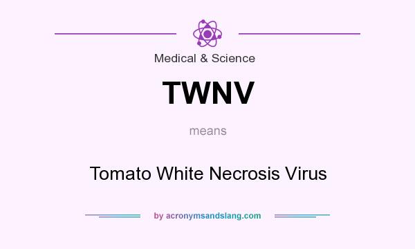 What does TWNV mean? It stands for Tomato White Necrosis Virus
