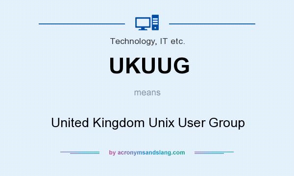 What does UKUUG mean? It stands for United Kingdom Unix User Group