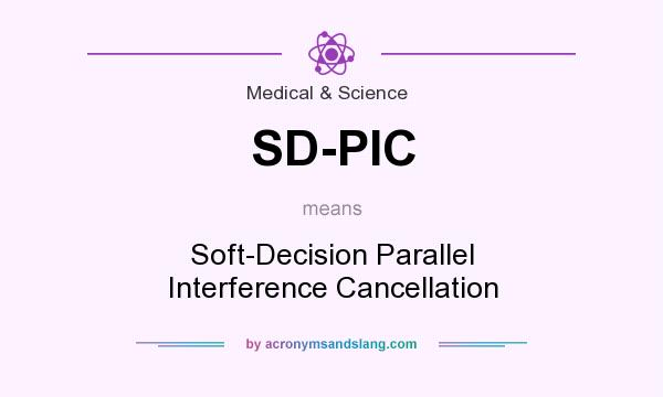 What does SD-PIC mean? It stands for Soft-Decision Parallel Interference Cancellation
