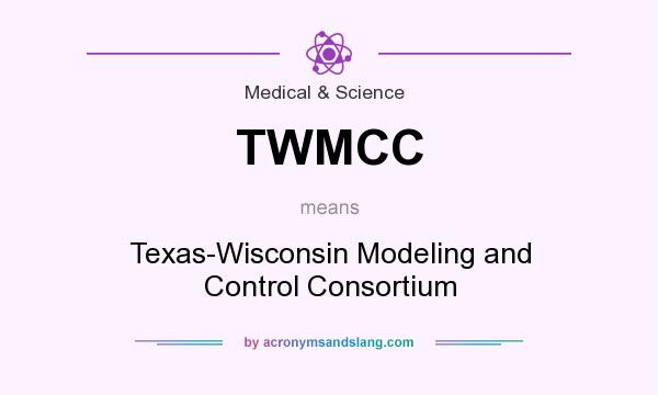 What does TWMCC mean? It stands for Texas-Wisconsin Modeling and Control Consortium