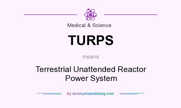 What does TURPS mean? It stands for Terrestrial Unattended Reactor Power System