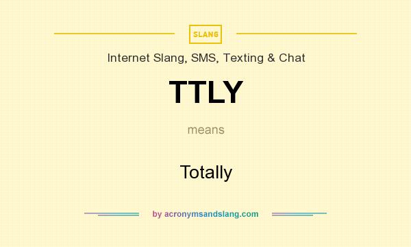 TTLY Totally In Internet Slang SMS Texting Chat By 