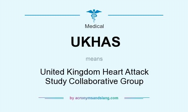 What does UKHAS mean? It stands for United Kingdom Heart Attack Study Collaborative Group