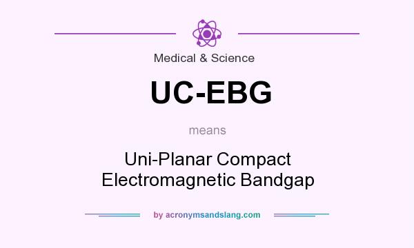What does UC-EBG mean? It stands for Uni-Planar Compact Electromagnetic Bandgap