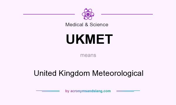 What does UKMET mean? It stands for United Kingdom Meteorological