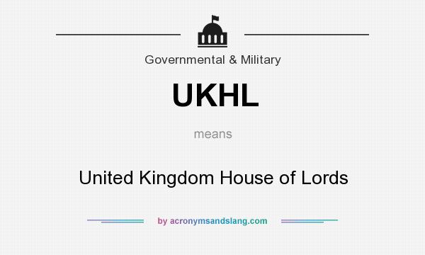 What does UKHL mean? It stands for United Kingdom House of Lords