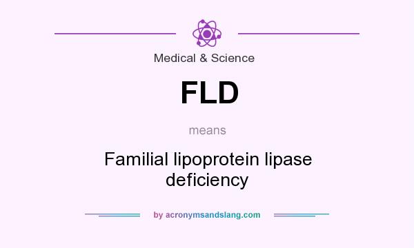 What does FLD mean? It stands for Familial lipoprotein lipase deficiency