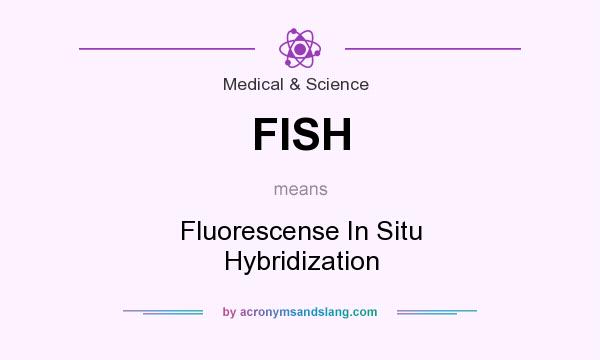 What does FISH mean? It stands for Fluorescense In Situ Hybridization