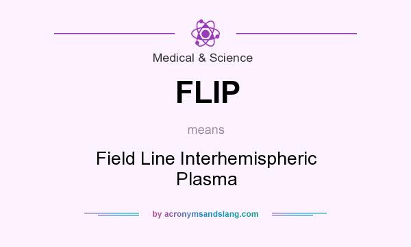 What does FLIP mean? It stands for Field Line Interhemispheric Plasma