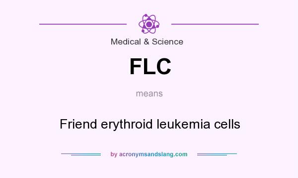 What does FLC mean? It stands for Friend erythroid leukemia cells