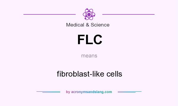 What does FLC mean? It stands for fibroblast-like cells