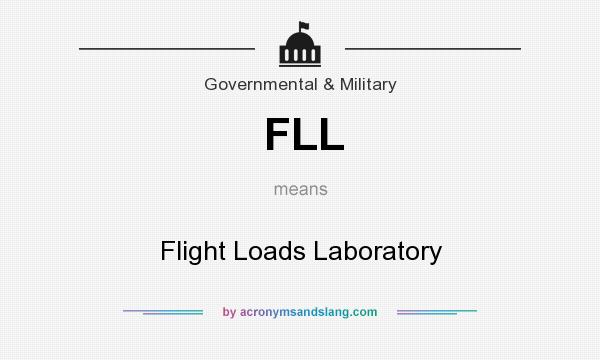 What does FLL mean? It stands for Flight Loads Laboratory