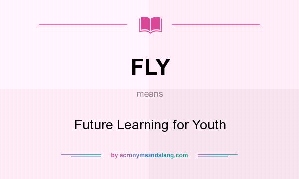 What does FLY mean? It stands for Future Learning for Youth
