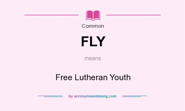 What does FLY mean? It stands for Free Lutheran Youth