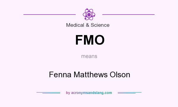 What does FMO mean? It stands for Fenna Matthews Olson