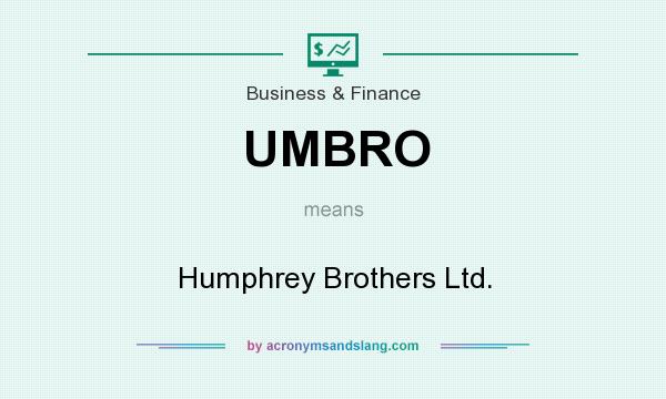 What does UMBRO mean? It stands for Humphrey Brothers Ltd.