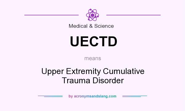 What does UECTD mean? It stands for Upper Extremity Cumulative Trauma Disorder