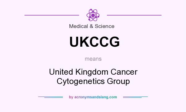 What does UKCCG mean? It stands for United Kingdom Cancer Cytogenetics Group