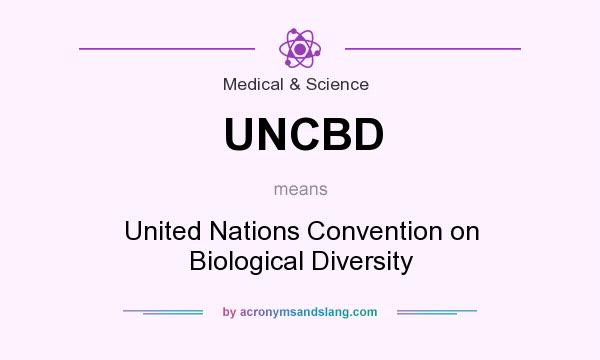 What does UNCBD mean? It stands for United Nations Convention on Biological Diversity