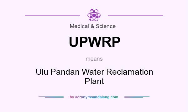 What does UPWRP mean? It stands for Ulu Pandan Water Reclamation Plant