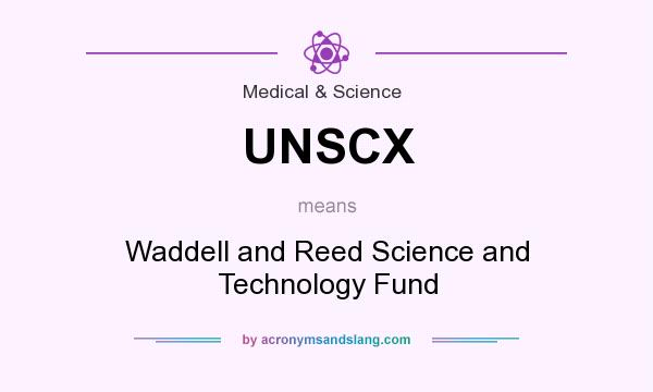 What does UNSCX mean? It stands for Waddell and Reed Science and Technology Fund