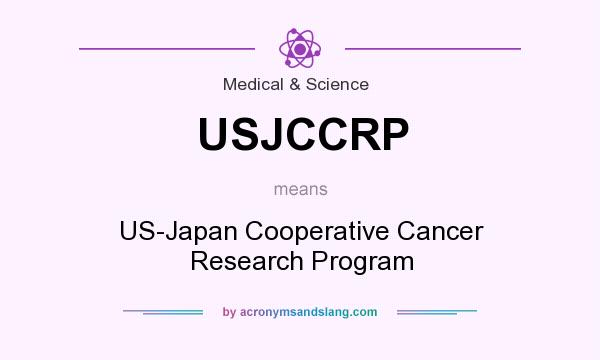 What does USJCCRP mean? It stands for US-Japan Cooperative Cancer Research Program