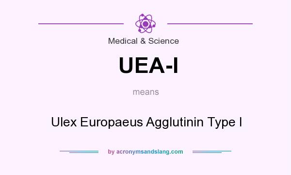 What does UEA-I mean? It stands for Ulex Europaeus Agglutinin Type I