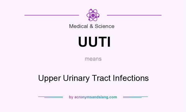 What does UUTI mean? It stands for Upper Urinary Tract Infections