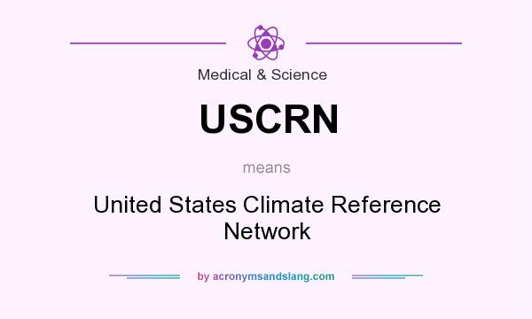 What does USCRN mean? It stands for United States Climate Reference Network
