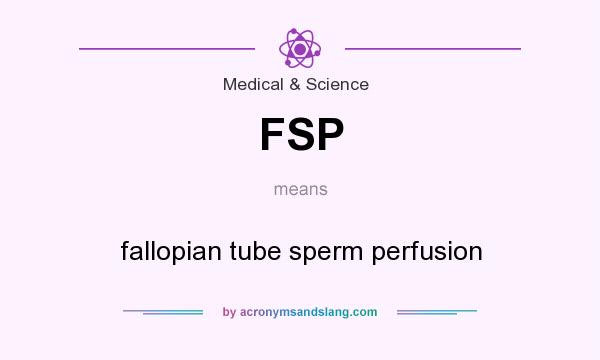 What does FSP mean? It stands for fallopian tube sperm perfusion