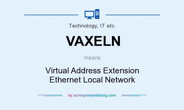 What does VAXELN mean? It stands for Virtual Address Extension Ethernet Local Network