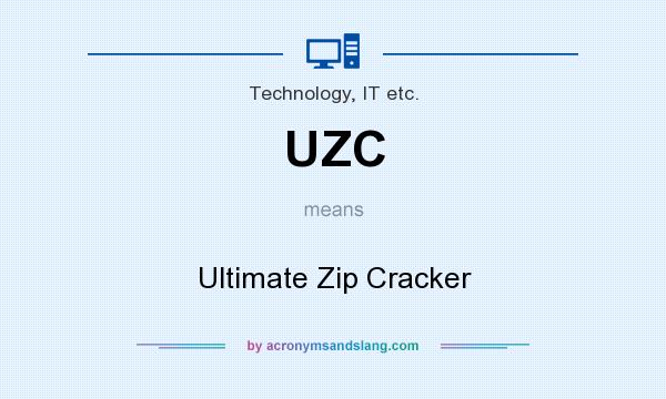 What does UZC mean? It stands for Ultimate Zip Cracker
