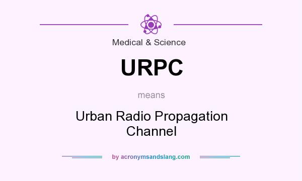 What does URPC mean? It stands for Urban Radio Propagation Channel