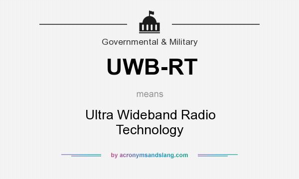 What does UWB-RT mean? It stands for Ultra Wideband Radio Technology