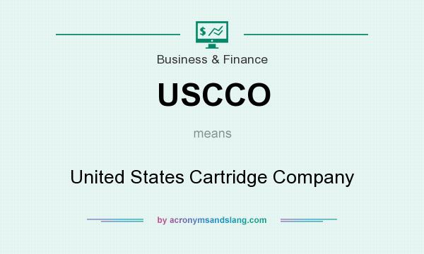 What does USCCO mean? It stands for United States Cartridge Company